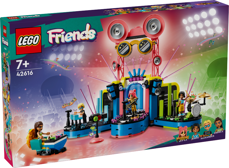 LEGO FRIENDS Pokaz talentów muzycznych w  Heartlake 42616