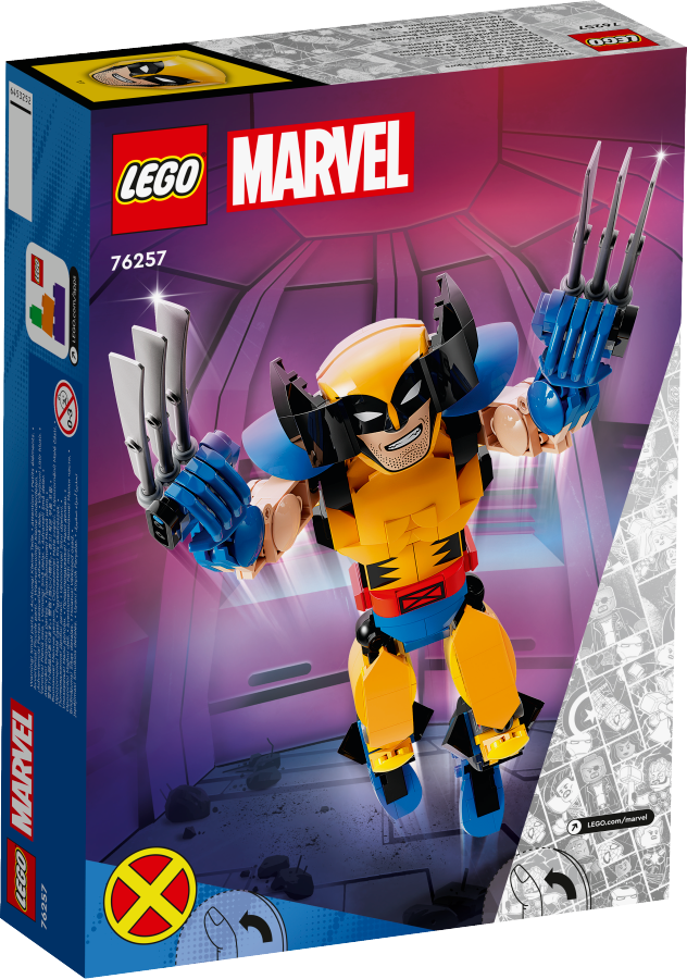 LEGO MARVEL Figurka Wolverine’a do zbudowania 76257
