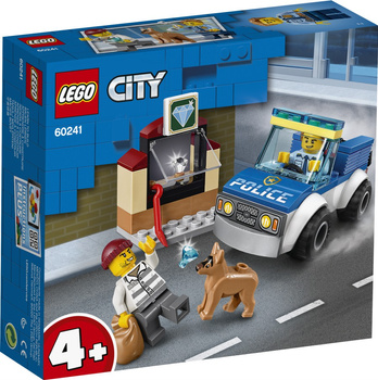 LEGO CITY Oddział policyjny z psem  60241