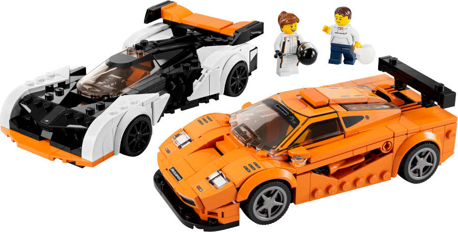 LEGO SPEED CHAMPIONS McLaren Solus GT i McLaren F1 LM 76918