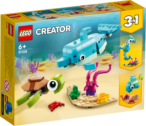 LEGO CREATOR Delfin i żółw 31128