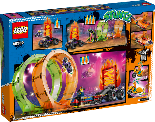 LEGO CITY Kaskaderska arena z dwoma pętlami 60339