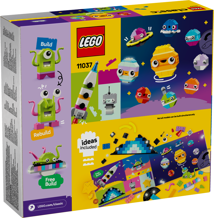 LEGO CLASSIC Kreatywne planety 11037