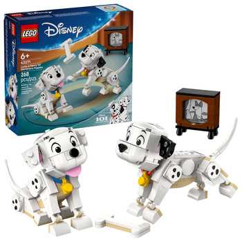 Lego Disney 43271 101 dalmatyńczyków — Szczeniaczki Szczęściarz i Penny
