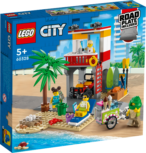 LEGO CITY Stanowisko ratownicze na plaży 60328