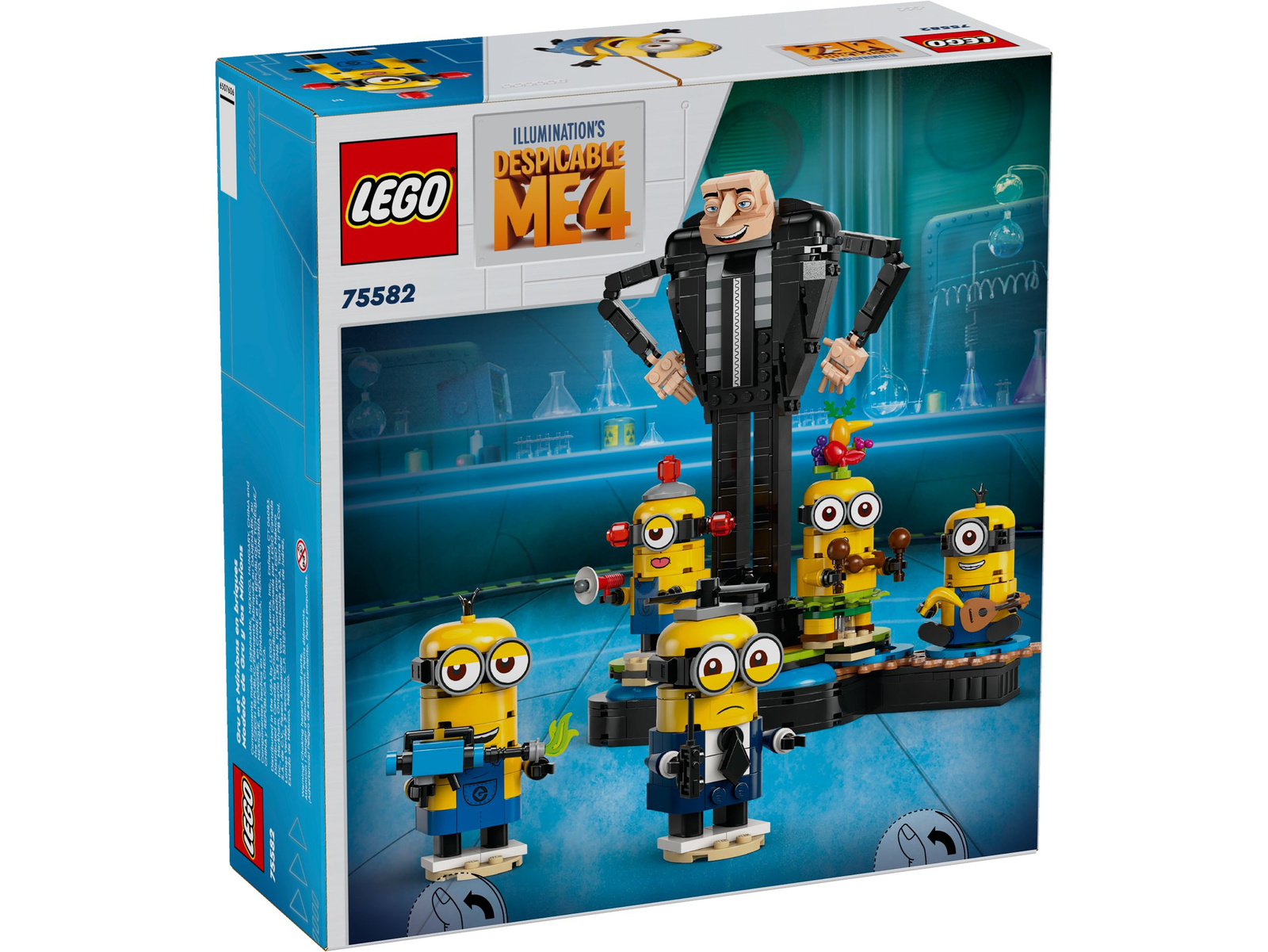 Lego Minionki 75582 Gru i minionki z klocków