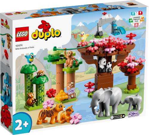 LEGO DUPLO Dzikie zwierzęta Azji 10974