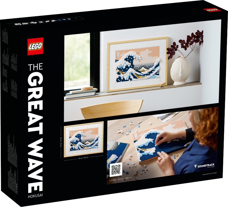 LEGO ART Hokusai – „Wielka fala” 31208