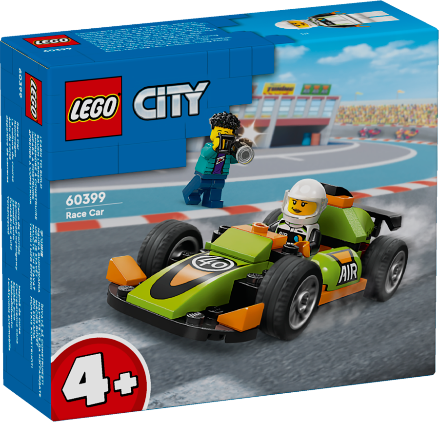 LEGO CITY Zielony samochód wyścigowy 60399