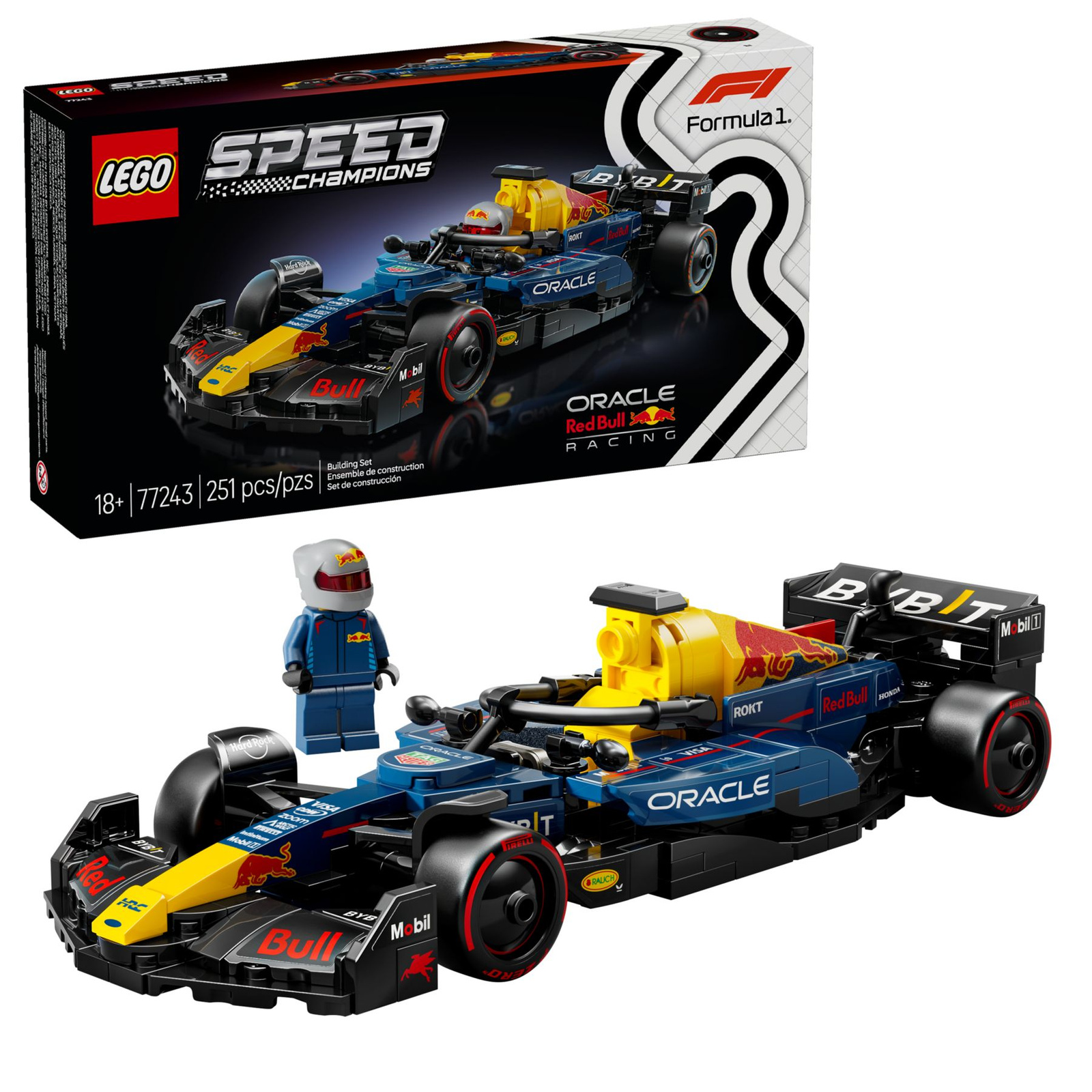 Lego Speed Champions 77243 Bolid F1 Oracle Red Bull Racing RB20