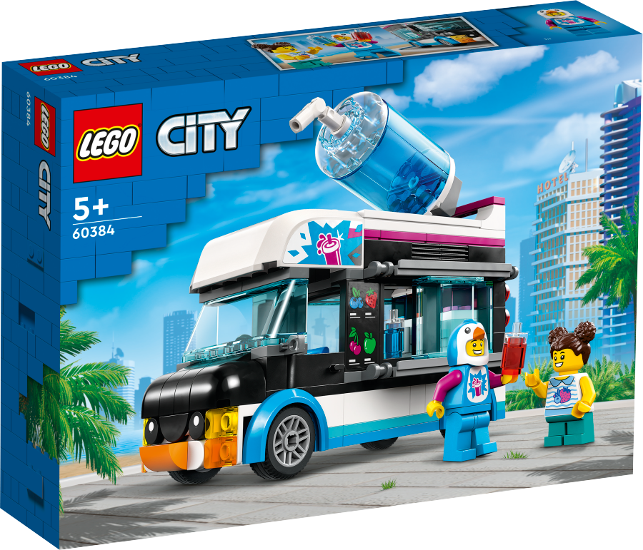 LEGO CITY Pingwinia furgonetka ze slushem 60384