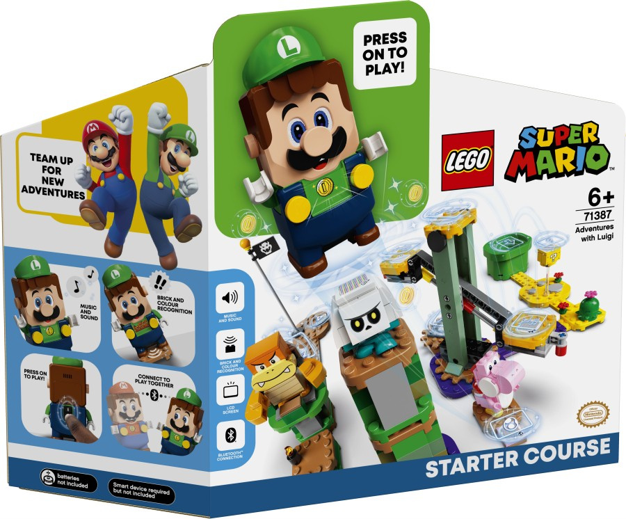 LEGO SUPER MARIO  Przygody z Luigim — zestaw startowy 71387
