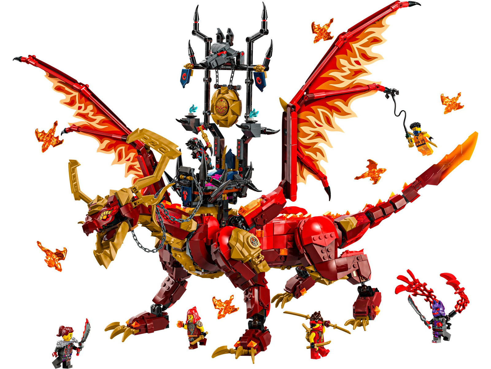 Lego Ninjago 71822 Smoczyca źródła ruchu