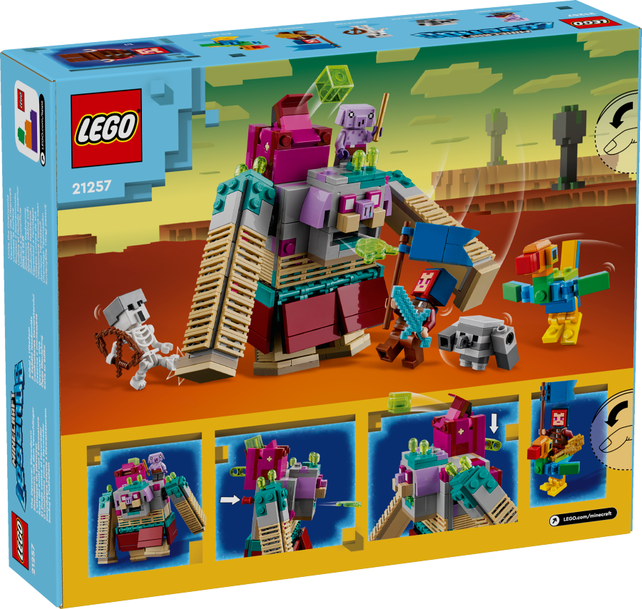 LEGO MINECRAFT Decydujące starcie z Dewastatorem 21257