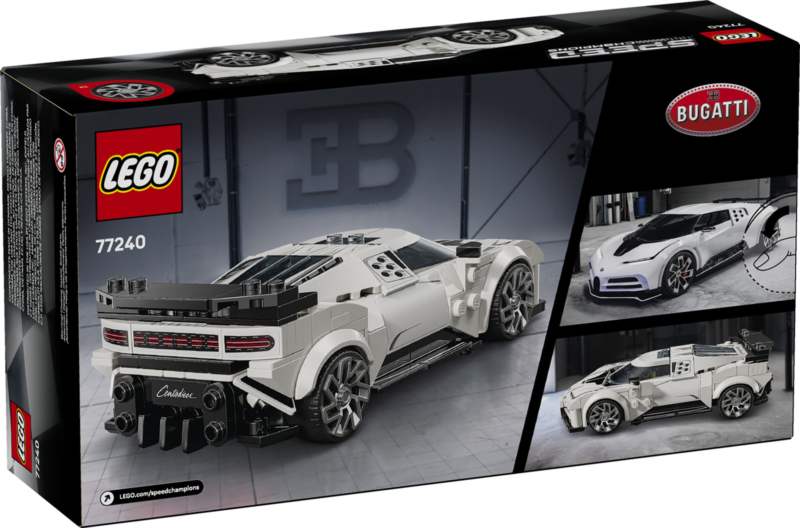 Lego Speed Champions 77240 Hipersamochód Bugatti Centodieci
