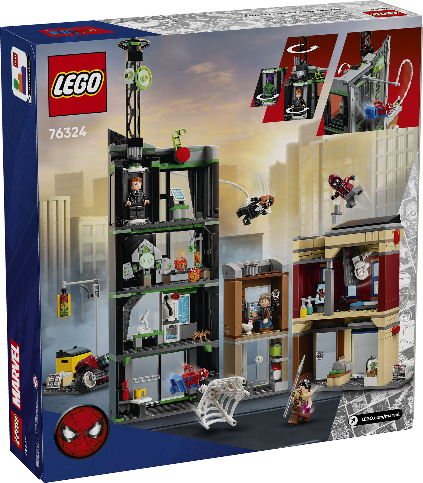 Lego Super Heroes 76324 Spider-Man i Oscorp