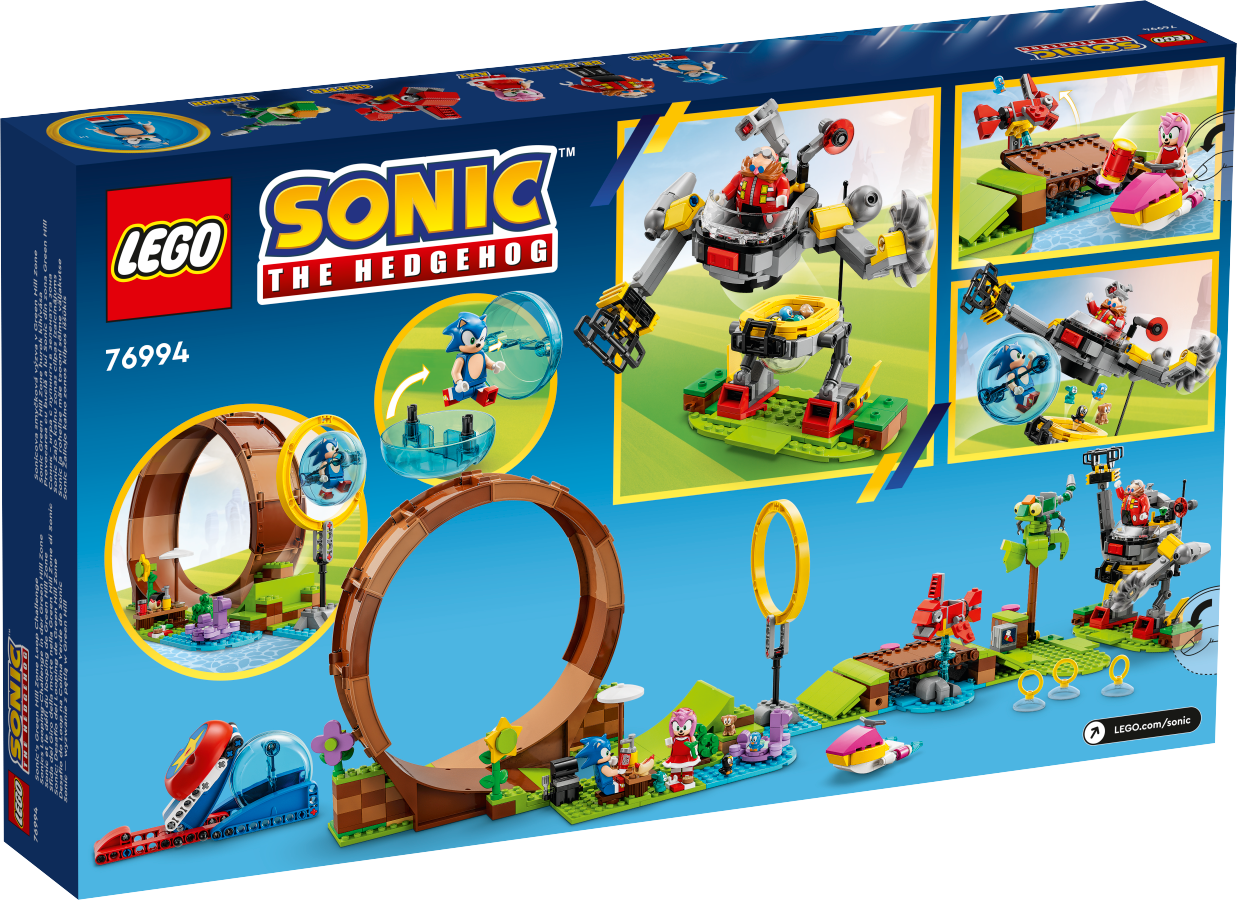 LEGO SONIC Sonic — wyzwanie z pętlą w Green Hill 76994