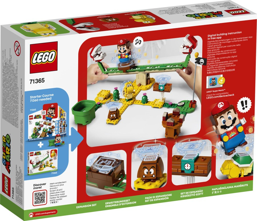 LEGO SUPER MARIO  Megazjeżdżalnia Piranha Plant 71365