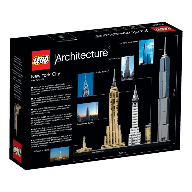 LEGO ARCHITECTURE  NOWY JORK 21028