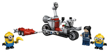 LEGO MINIONS  Niepowstrzymany motocykl ucieka 75549