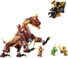 LEGO NINJAGO Lawowy smok zmieniający się w falę ognia 71793