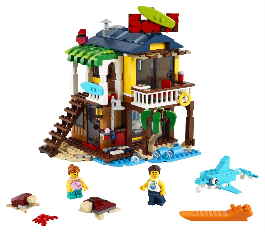 LEGO CREATOR  Domek surferów na plaży 31118