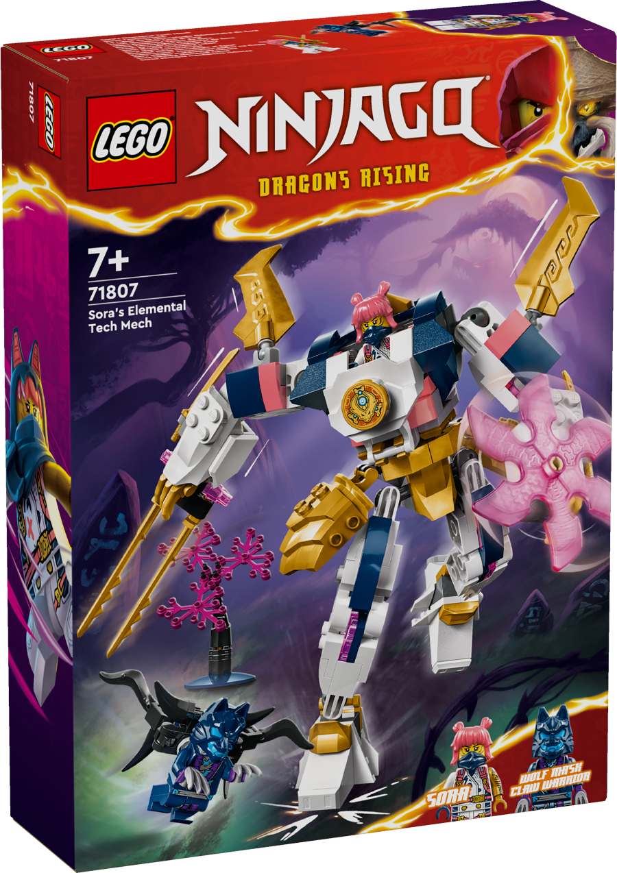 LEGO NINJAGO Mech żywiołu technologii Sory 71807
