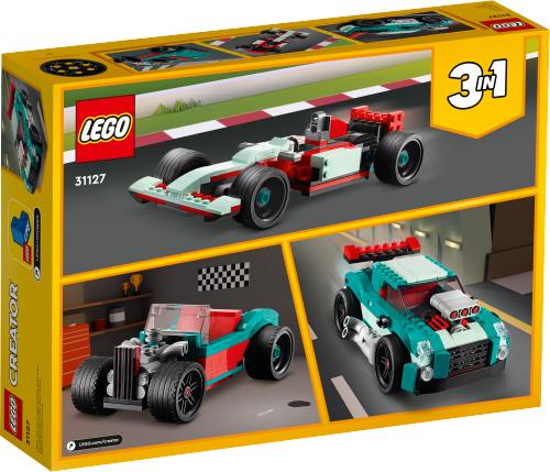 LEGO CREATOR  Uliczna wyścigówka 31127