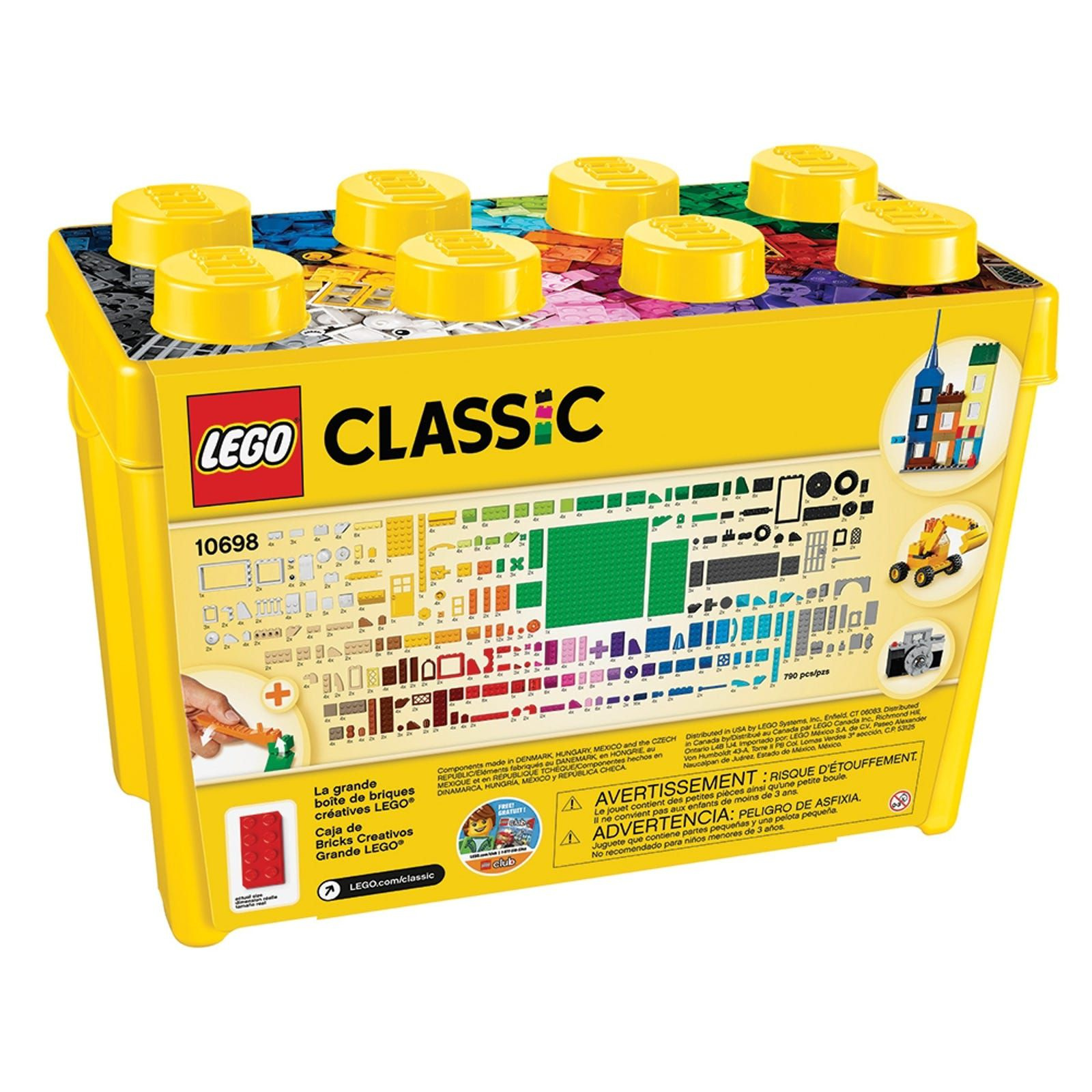 LEGO Classic 10698 Kreatywne klocki LEGO. duże pudełko
