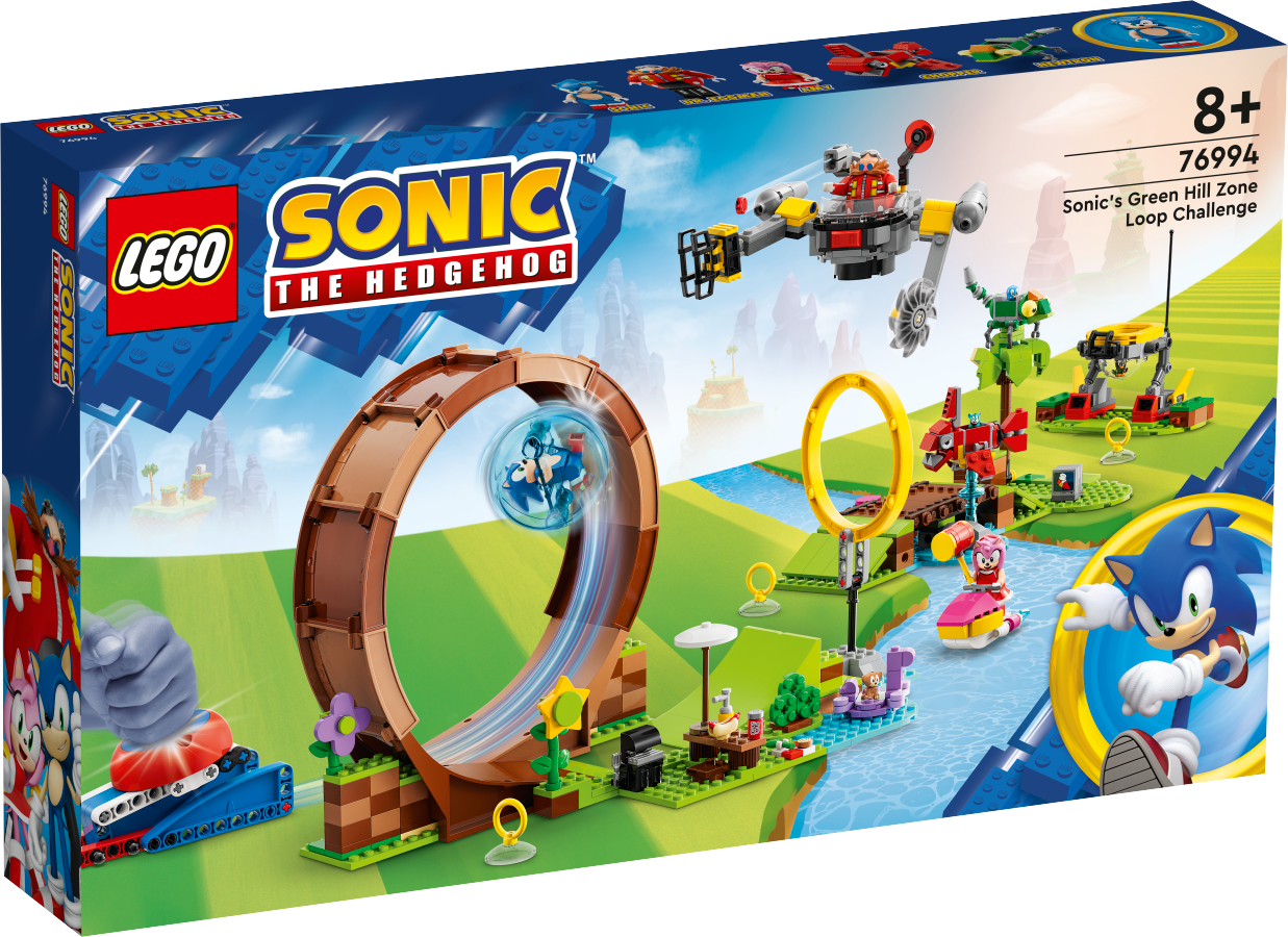 LEGO SONIC Sonic — wyzwanie z pętlą w Green Hill 76994