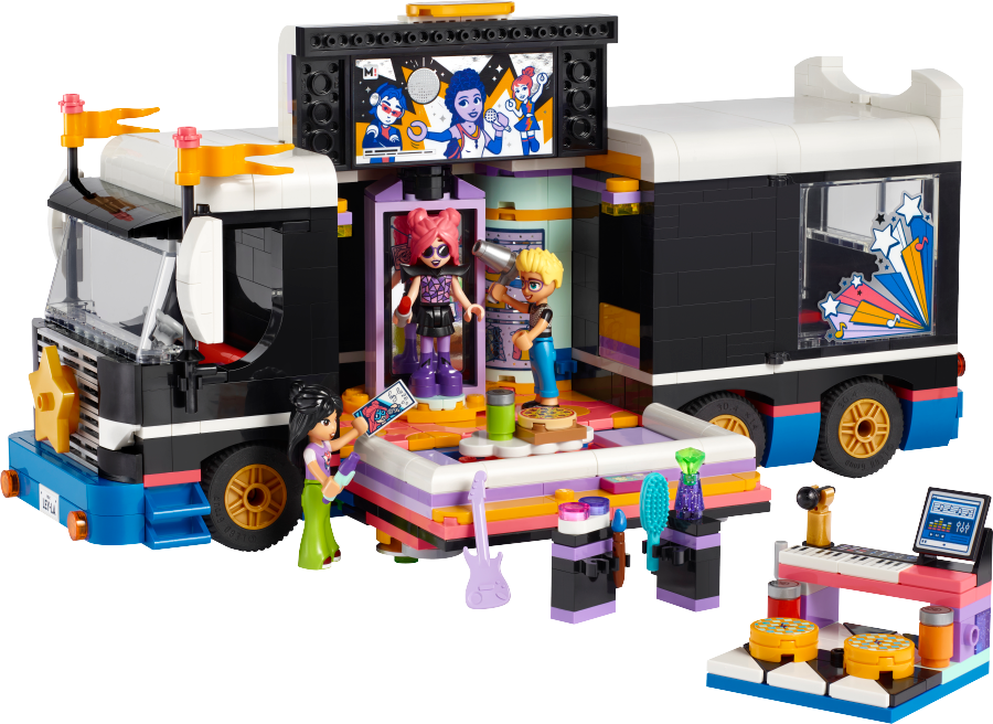 LEGO FRIENDS Autobus koncertowy gwiazdy popu 42619