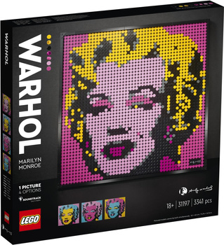 LEGO Art Marilyn Monroe Andy’ego Warhola 31197
