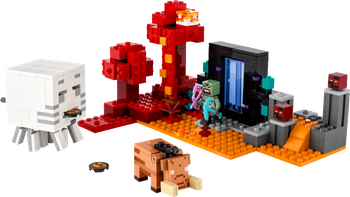LEGO MINECRAFT Zasadzka w portalu do Netheru 21255
