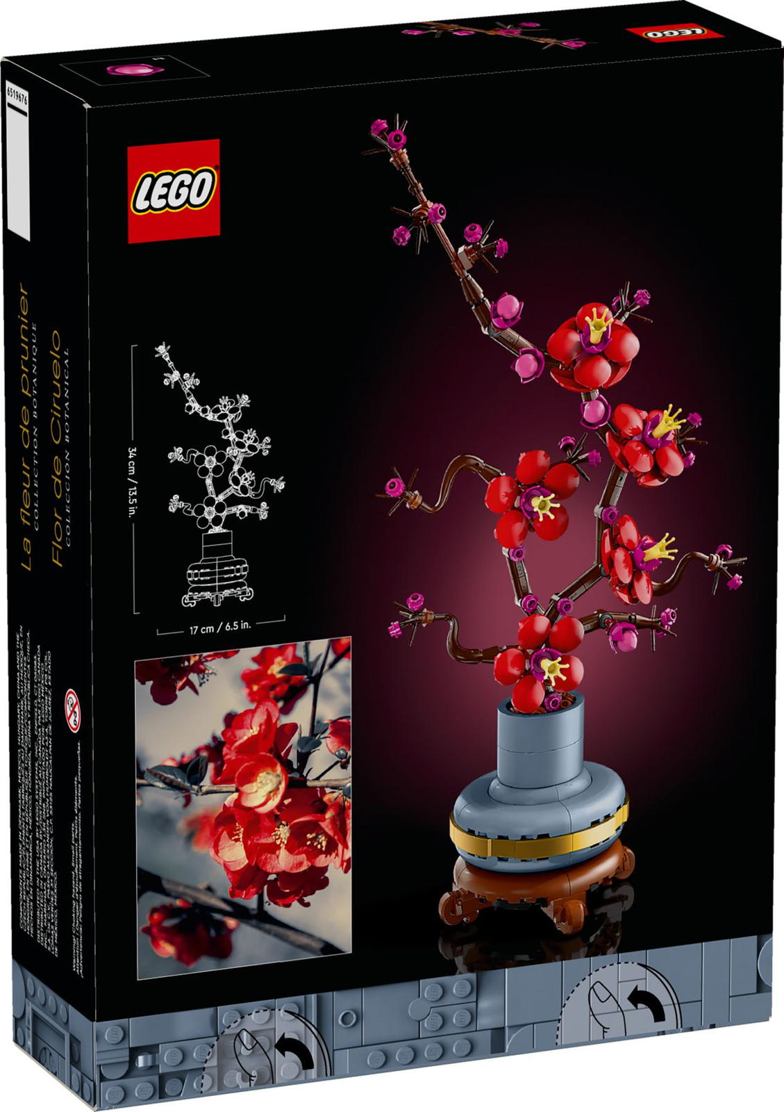 Lego Botanicals 10369 Kwiat śliwy
