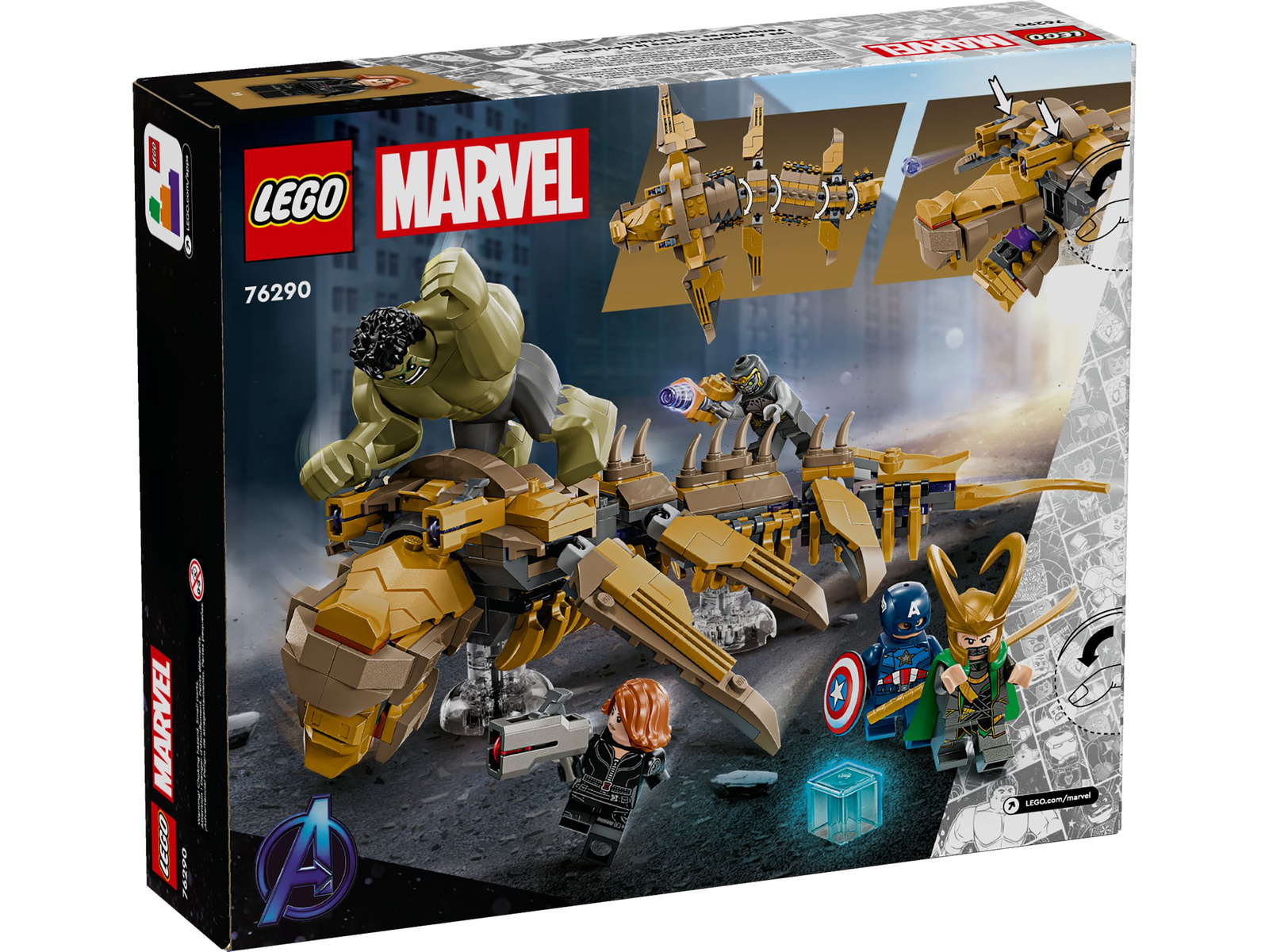 Lego Super Heroes 76290 Avengers kontra Lewiatan