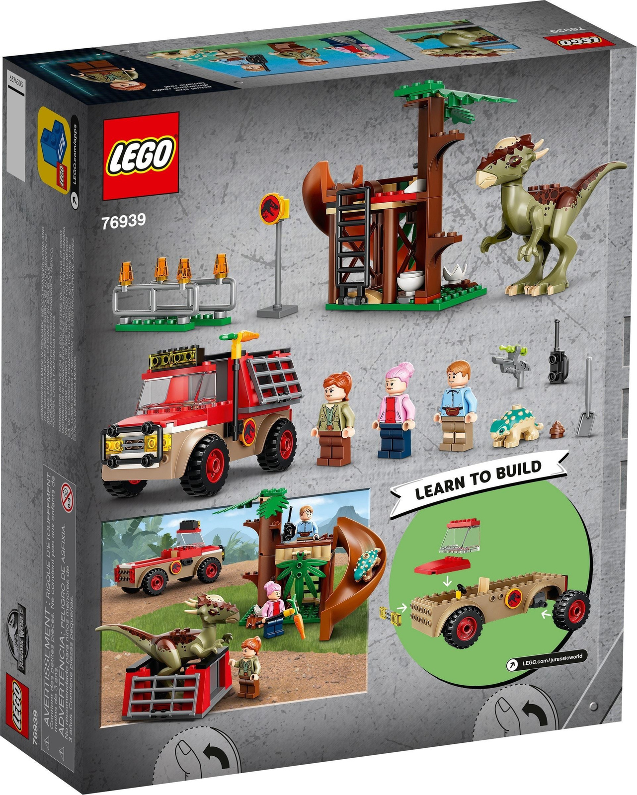 LEGO JURASSIC WORLD  Ucieczka stygimolocha 76939