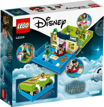 LEGO DISNEY Książka z przygodami Piotrusia Pana i Wendy 43220