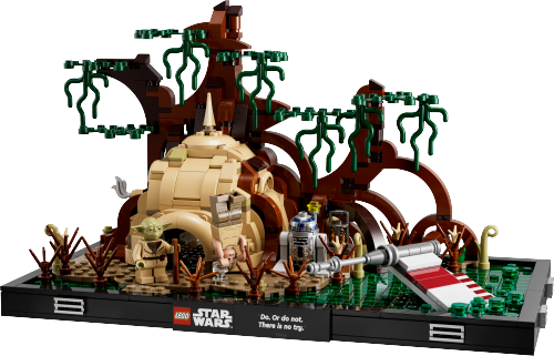 LEGO STAR WARS Diorama: Szkolenie Jedi™ na Dagobah™ 75330