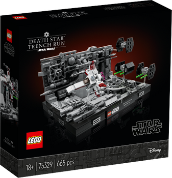 LEGO STAR WARS Diorama: Szturm na Gwiazdę Śmierci™ 75329