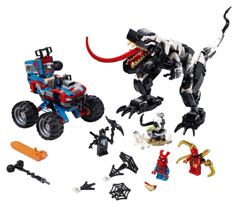 LEGO SUPER HEROES  Starcie z Venomozaurem 76151