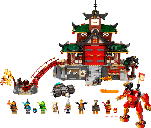 LEGO NINJAGO  Dojo ninja w świątyni 71767