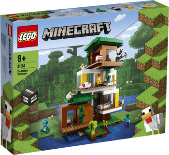 LEGO MINECRAFT  Nowoczesny domek na drzewie 21174