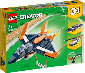 LEGO CREATOR Odrzutowiec naddźwiękowy 31126