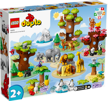 LEGO DUPLO Dzikie zwierzęta świata 10975