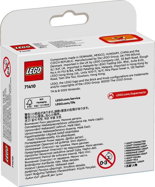 LEGO SUPERMARIO Zestawy postaci — seria 5 71410