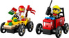 Lego  City 60458 Zestaw wyścigówek: pizza kontra wóz strażacki