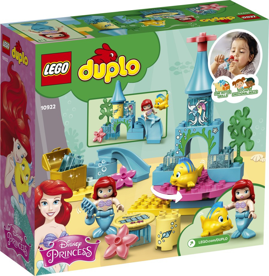 DUPLO 10922 Podwodny zamek Arielki