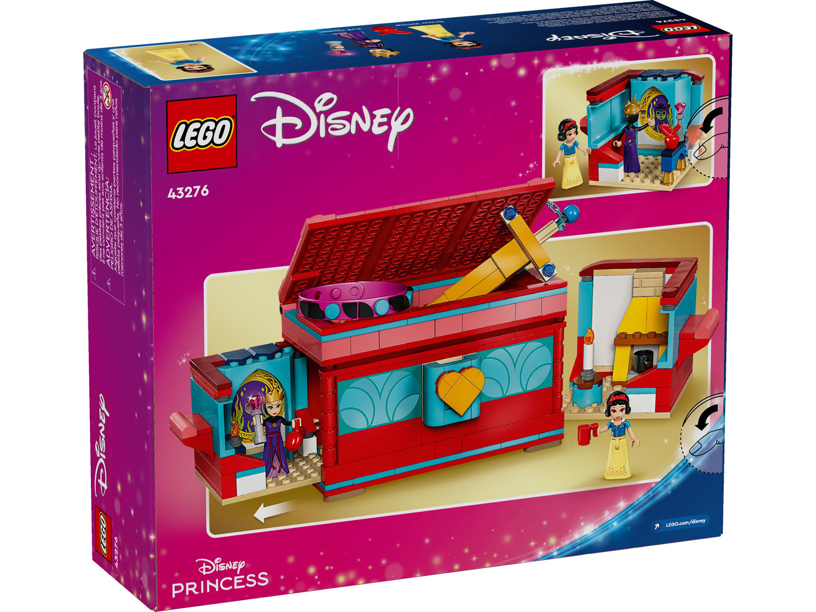 Lego Disney 43276 Szkatułka na biżuterię z Królewną Śnieżką