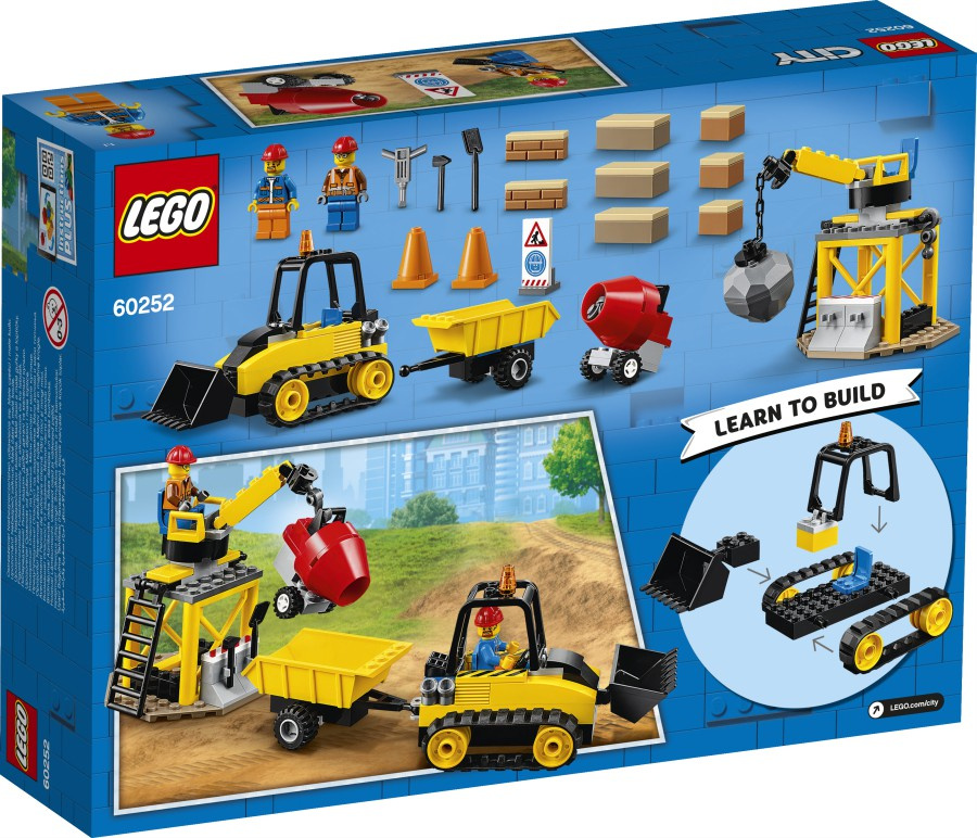 LEGO CITY  Buldożer budowlany 60252