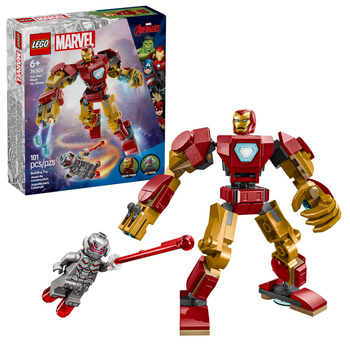 Lego Super Heroes 76307  Mech Iron Mana kontra Ultron